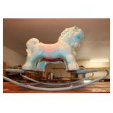 kids rocking wonder horse