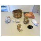owls,sheep & basket