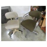 2 office chairs