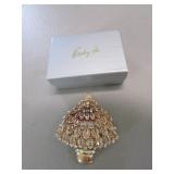 eisenberg ice brooch w/box