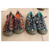 pair of ladys shoes