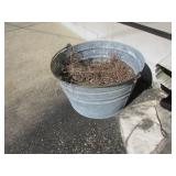 galvanized bucket