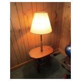 lamp & table