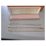 3  .925 silver bracelets
