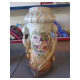 hand painted porcelain austria vase