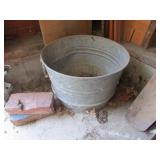 galvanized tub