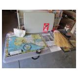 tote,decorations,map & misc items