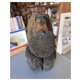 23" wooden bear