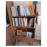 shelf & all glass & price guide books