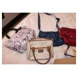all purses incl:liz claiborne,glasses & items