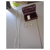 costume jewelry & small case