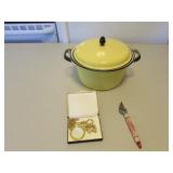 enamel covered pot,advertising item & item