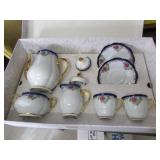 porcelain friendship for 2 tea set