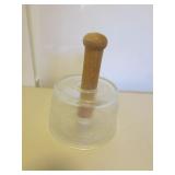 glass cow butter mold
