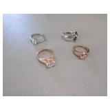 .925 silver rings