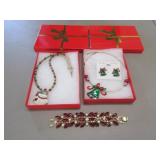 costume jewelry incl:christmas