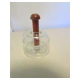 glass cow butter mold