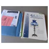 binder of fenton glass brochures