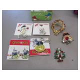christmas brooches