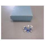david r butterfly brooch