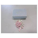 eisenberg ice brooch w/box