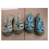 pair of ladys shoes