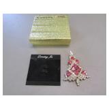 eisenberg ice christmas tree brooch