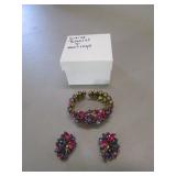 weiss bracelet & earrings