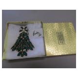 eisenberg ice christmas tree brooch