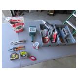 carriers,tape measures,tools & items