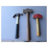 hammer & 2 hand sledges