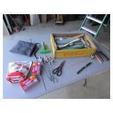 1969 coke bottle crate & items