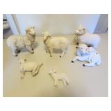 sheep figurines