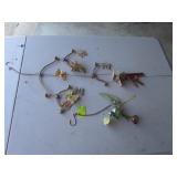 wind chimes & green bucket
