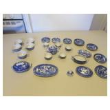 smaller blue dishes incl:japan & occ. japan
