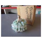 west germany sandizell lady figurine