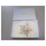 eisenberg ice brooch w/box