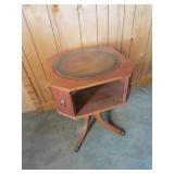 antique lamp table
