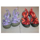 pair of ladys shoes