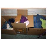 3 boxes of ladys clothes