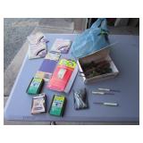 sandpaper,small craftsman wrenches & tools