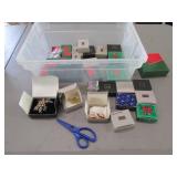 small tote & costume jewelry