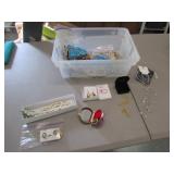 small tote & costume jewelry