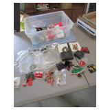 small tote & costume jewelry
