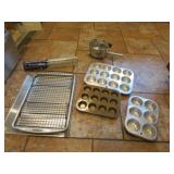 baking pans & items