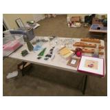 2 totes & all christmas decorations