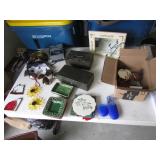 cash boxes,ashtray,sun glasses & items