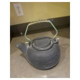 cast iron teapot