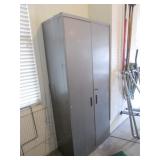metal storage cabinet