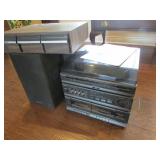 panasonic stereo w/speakers